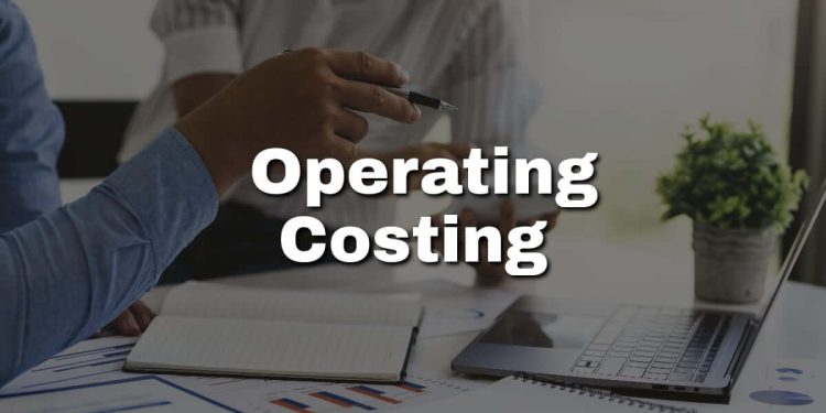 What is operating costing and how does it work?