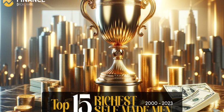 Top 15 Richest Self-made Men from 2000 to 2023