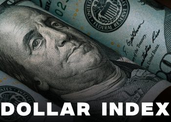 The dollar index continues to pull back to a new low