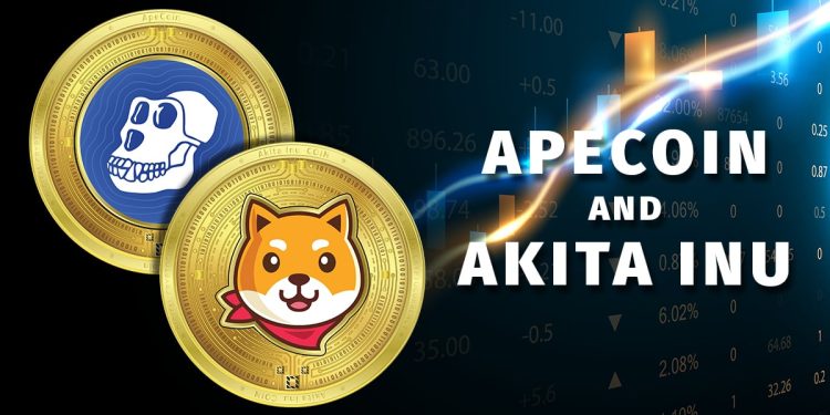 ApeCoin and the Akita Inu: Akita Inu continues to retreat
