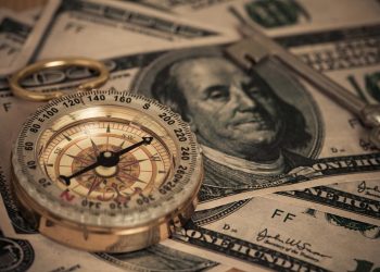 The dollar index is losing ground below support at 104.00