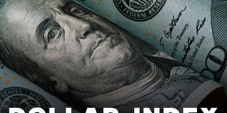 The dollar index returned to the positive side on Friday