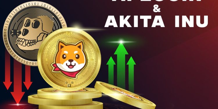 ApeCoin and Akita Inu: ApeCoin withdrawal continues