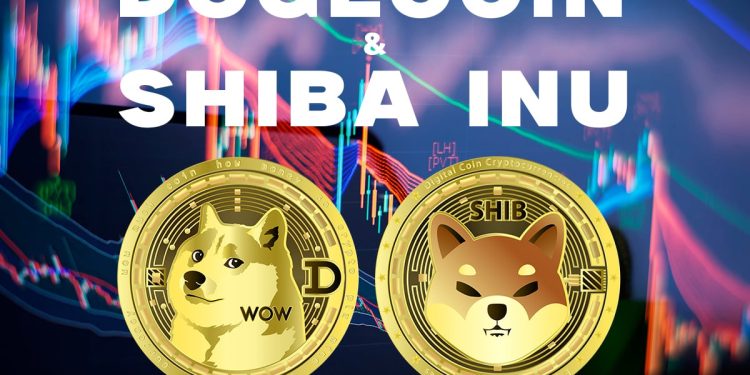 Dogecoin and Shiba Inu: Dogecoin has slowed its recovery