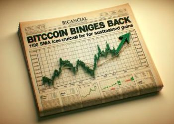 Bitcoin Price Gains Strength: 100 SMA Crucial for Sustained Gains