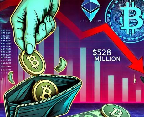 Investors Pull Back: $528 Million Vanishes From Crypto Funds Amid Economic Fear