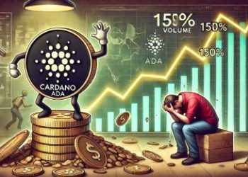 Cardano Sees Massive 150% Volume Surge, Yet ADA Price Stalls With 4% Decline