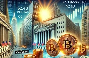 Wall Street Titans Boost Crypto Stakes: US Bitcoin ETFs Garner $2.4B In Q2 Inflows