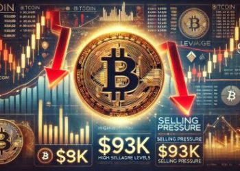 Bitcoin Leverage Remains High – Data Reveals Selling Pressure Above $93K