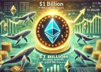 Ethereum Whales Bought $1 Billion ETH In The Past 96 Hours – Details