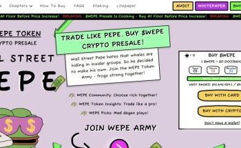 $WEPE Hits $40M as Meme Coin Market Recovers