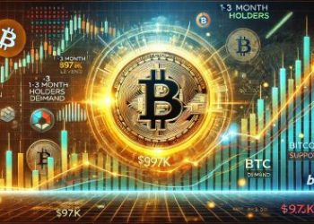 Can Bitcoin Hold $97K? – 1-3 Month Holders’ Data Reveals Crucial BTC Demand