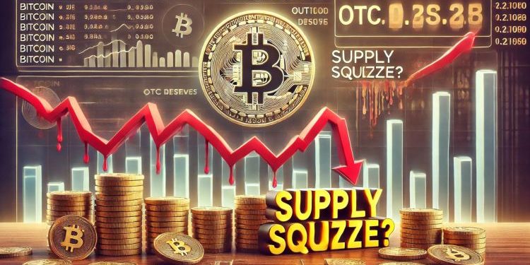 Bitcoin OTC Desks Are Draining – Supply Squeeze On The Horizon?