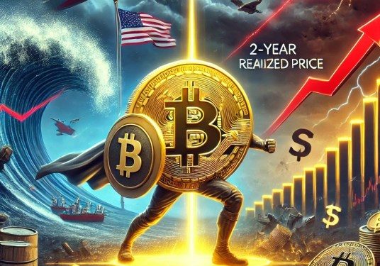 Bitcoin Battles Tariff Turmoil: Can the 2-Year Realized Price Hold the Line?
