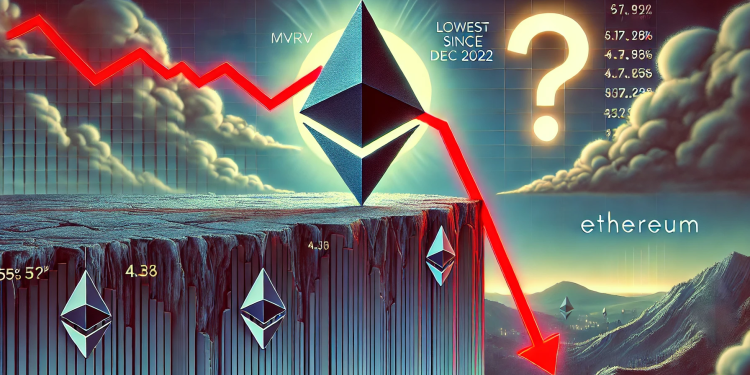 Ethereum MVRV Drops To Lowest Since December 2022: Bottom Signal?