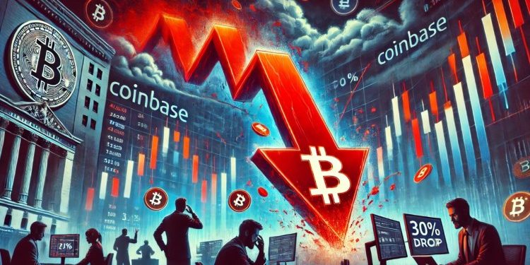 Coinbase Stocks Slide Over 30% This Quarter, Matching Post-FTX Collapse Lows