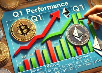 Ethereum Lags Behind Bitcoin In Q1 Performance Amid Market Downturn – Details