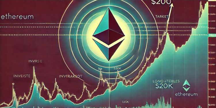 Ethereum Forms ‘A Huge Inverse Head & Shoulders’ – $20K Target In Sight?