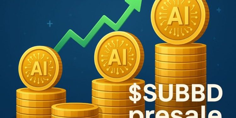 AI Coins Rise 2.55%, $AIC Jumps 57%. Demand for $SUBBD’s Creator Economy Vision Grows