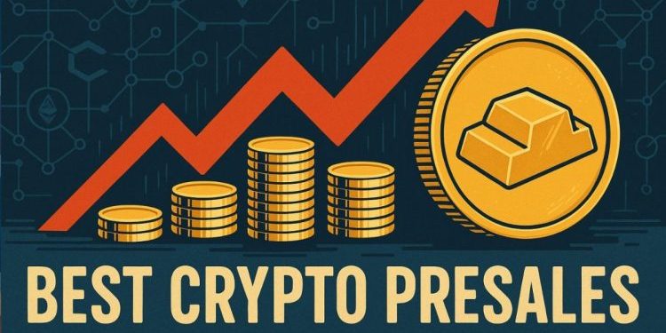 Best Crypto Presales with Safe Haven Potential as Goldman Sachs Predicts $4,500 Gold Price