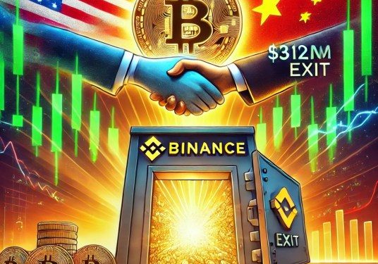 Bitcoin Nears All-Time High as $312M BTC Exit Binance Following US-China Trade Deal