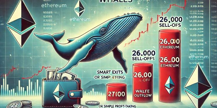 Whales Sell 262,000 Ethereum Amid Recent Price Surge – Smart Exit Or Profit-Taking?