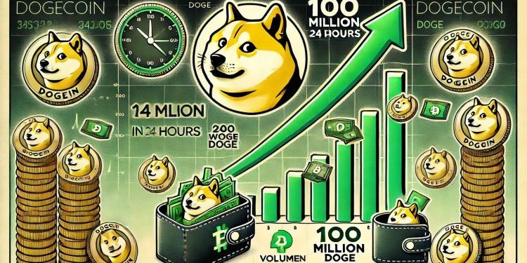 Dogecoin Whales Buy 100 Million DOGE In 24 Hours – Demand Signals Growing Confidence