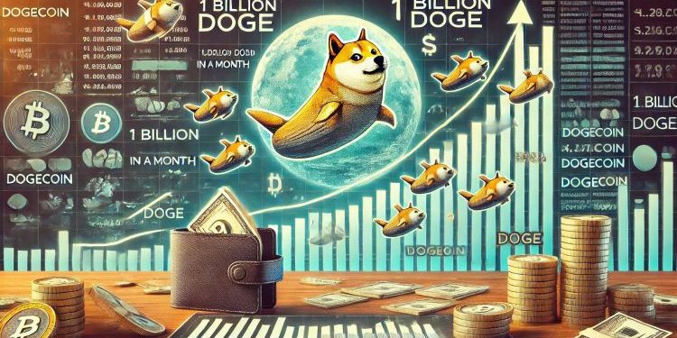 Dogecoin Whales Accumulate 1 Billion DOGE In A Month: Fueling Price Surge Speculation