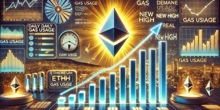 Ethereum Daily Gas Usage Hits New Highs – Real Demand Powers ETH Growth