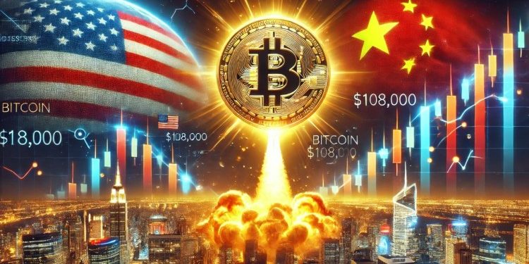 Bitcoin Skyrockets Past $108,000 Amid US-China Tariff Discussions
