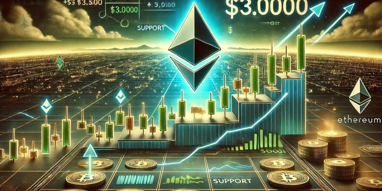 Ethereum Holds Key Range Support After Pullback – Bulls Eye $3,000 Level