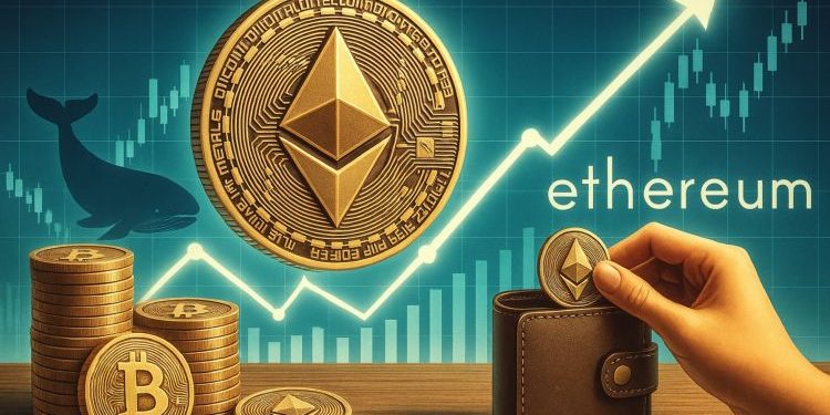 Ethereum Whale Loads Up: $422M In ETH Bought In Under a Month