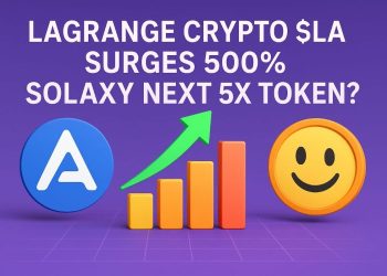 As Lagrange Crypto Token $LA Surges, Climbing 500%, Will Solaxy See Bigger Gains?