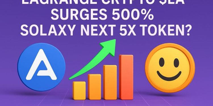 As Lagrange Crypto Token $LA Surges, Climbing 500%, Will Solaxy See Bigger Gains?