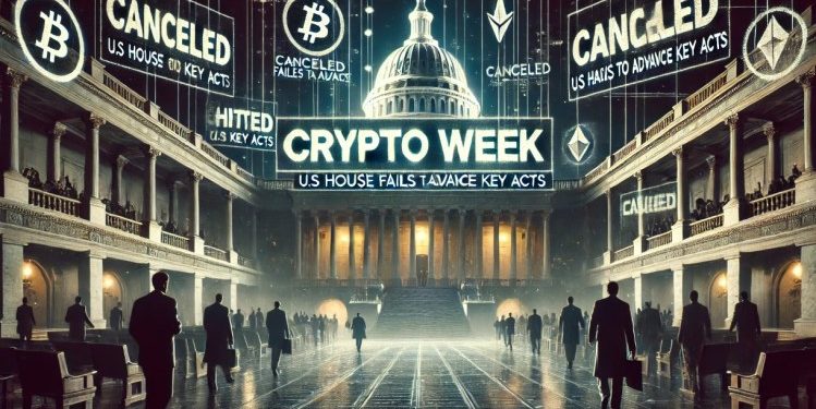‘Crypto Week’ Takes A Hit: US House Fails To Advance Key Acts
