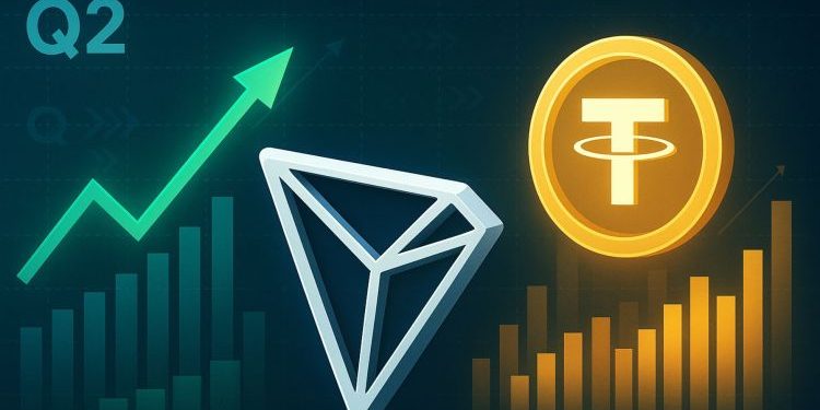 TRON Drops Q2 Report: Revenue, USDT Dominance Lead Multi-Quarter Highs