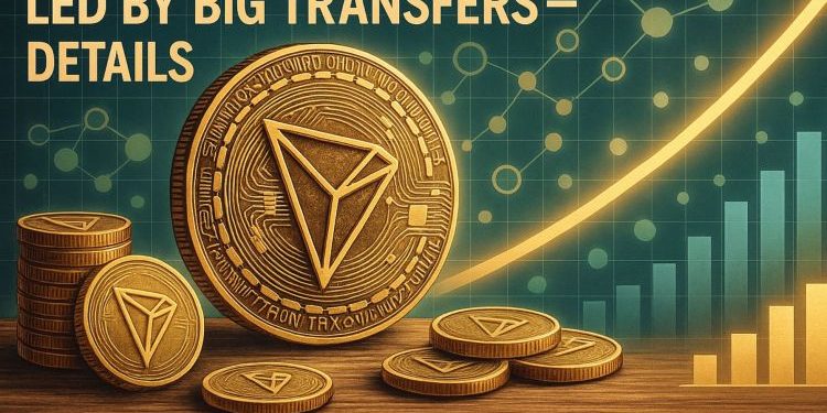 Tron Shows Adoption Strength As Volume Still Led By Big Transfers – Details