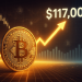 Bitcoin Short-Term Upper Bound Is $117,000, Glassnode Says