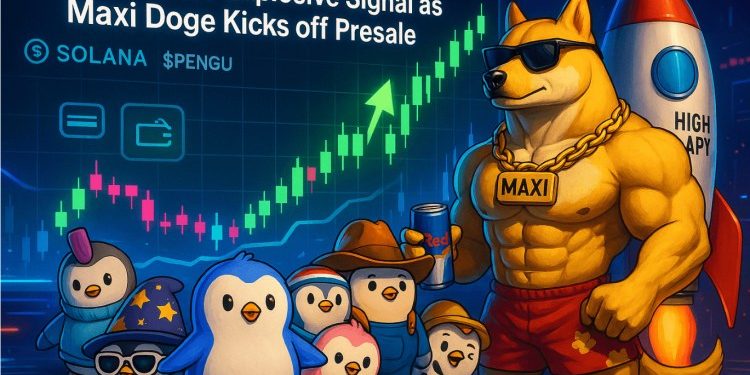 Memecoins Are Back: Pengu Flashes Buy Signal as Maxi Doge Raises $100K in Presale