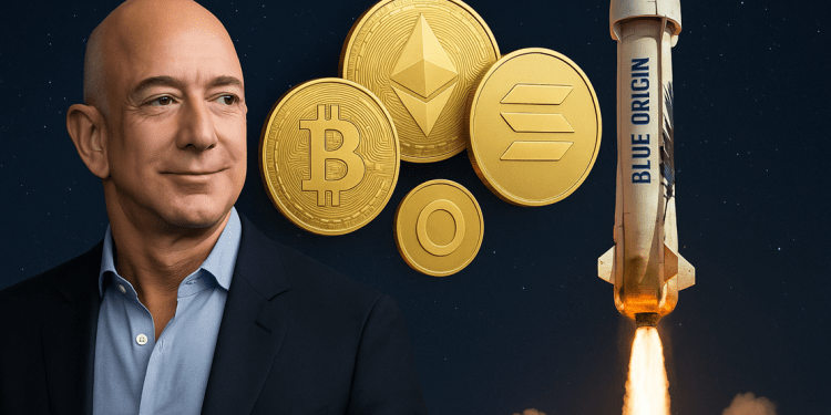 Jeff Bezos’ Blue Origin Now Takes Bitcoin, ETH, SOL For Spaceflights