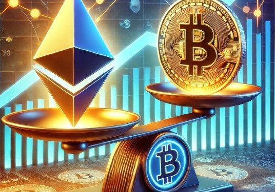 Ethereum vs. Bitcoin: ETH/BTC Ratio Climbs to Yearly Peak Amid Market Shift
