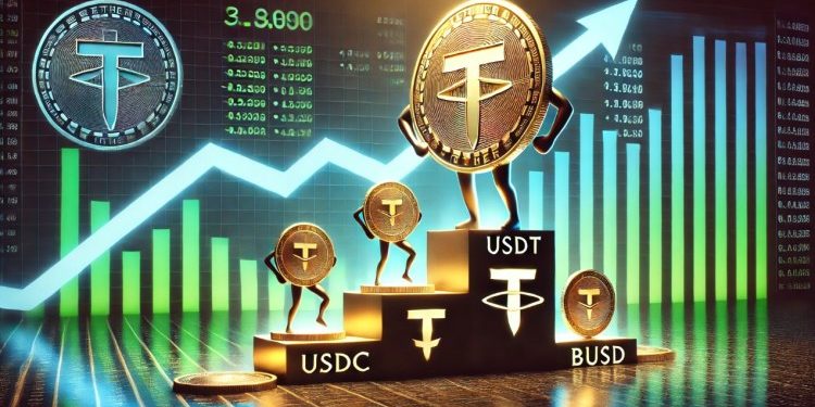 Tether Stays On Top, But These Three Competitors Are Closing In On USDT
