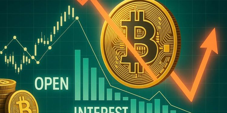 Bitcoin Open Interest Flips Negative After July Peak – Risk Appetite Cools