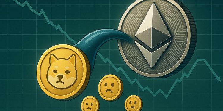 Memecoins Lose Ground In Market Share As Ethereum Absorbs Liquidity