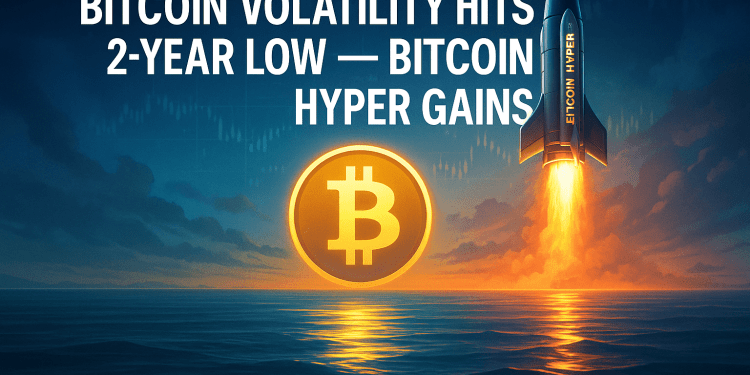 Bitcoin Volatility Hits 2-Year Low: Here’s Why Bitcoin Hyper Could Be the Big Winner