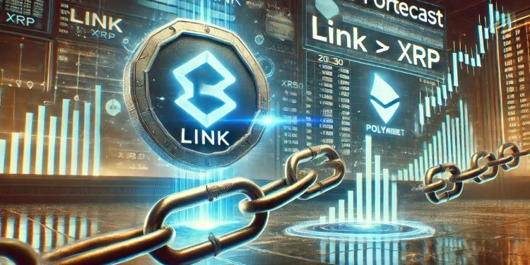 Chainlink And Polymarket Forge New Alliance: LINK Forecasted To Outperform XRP By 2030