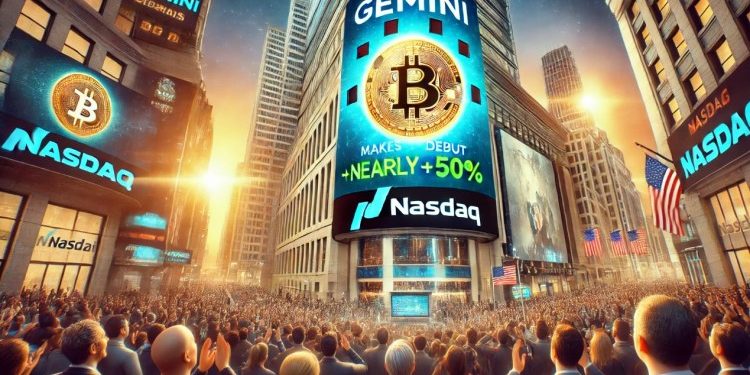 Bitcoin Exchange Gemini Makes A Splash On Nasdaq Debut, Jumping Nearly 50%