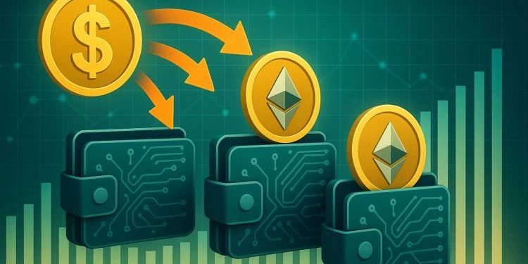 Three Whales Buy $205M Ethereum From FalconX: Institutional Flows Accelerate
