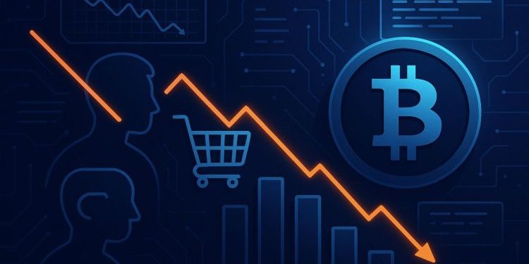 Bitcoin Retail Demand Retreats: 30D Change Falls To Lowest Level Since July