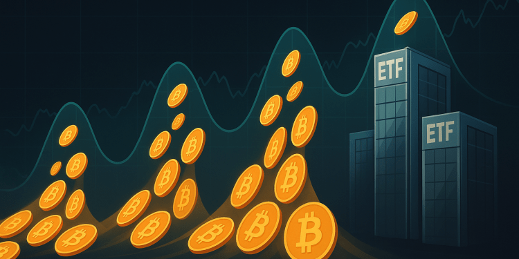 Old Bitcoin Supply Keeps Moving Into ETFs: Data Shows Three Waves So far